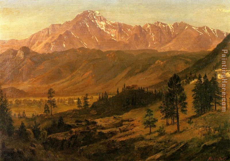 Albert Bierstadt Pikes Peak